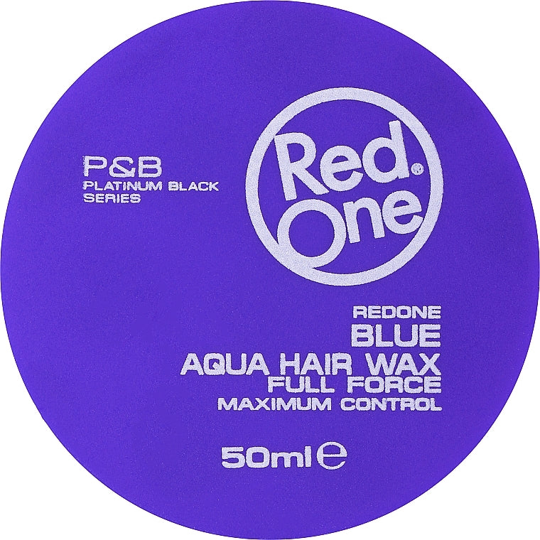 REDONE AQUA HAIR WAX (RED,BLUE,BLACK,ORANGE) - CERA CAPELLI AD ACQUA 4 FRAGANZE 50ML