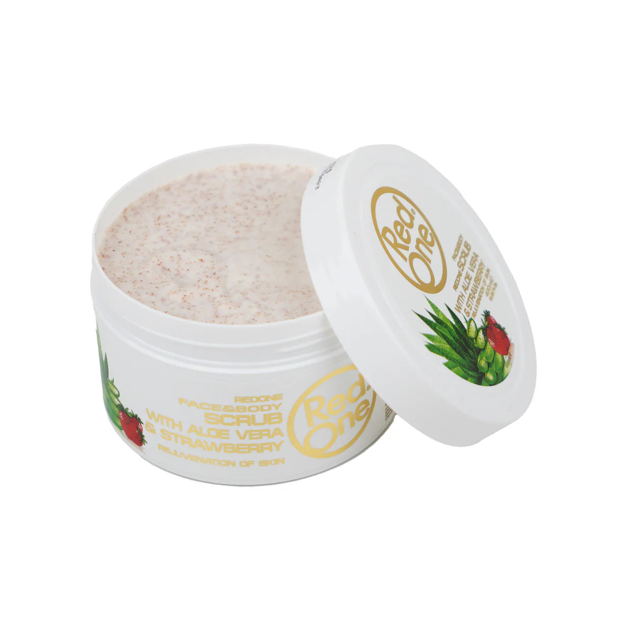 REDONE FACIAL SCRUB- ALOE VERA- STRAWBERRY - SCRUB VISO 450ML