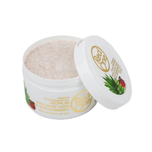 REDONE FACIAL SCRUB- ALOE VERA- STRAWBERRY - SCRUB VISO 450ML