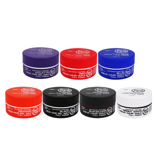 REDONE AQUA HAIR WAX (RED,BLUE,BLACK,ORANGE,VIOLETTA,WHITE) - CERA CAPELLI AD ACQUA 6 FRAGANZE 150ML